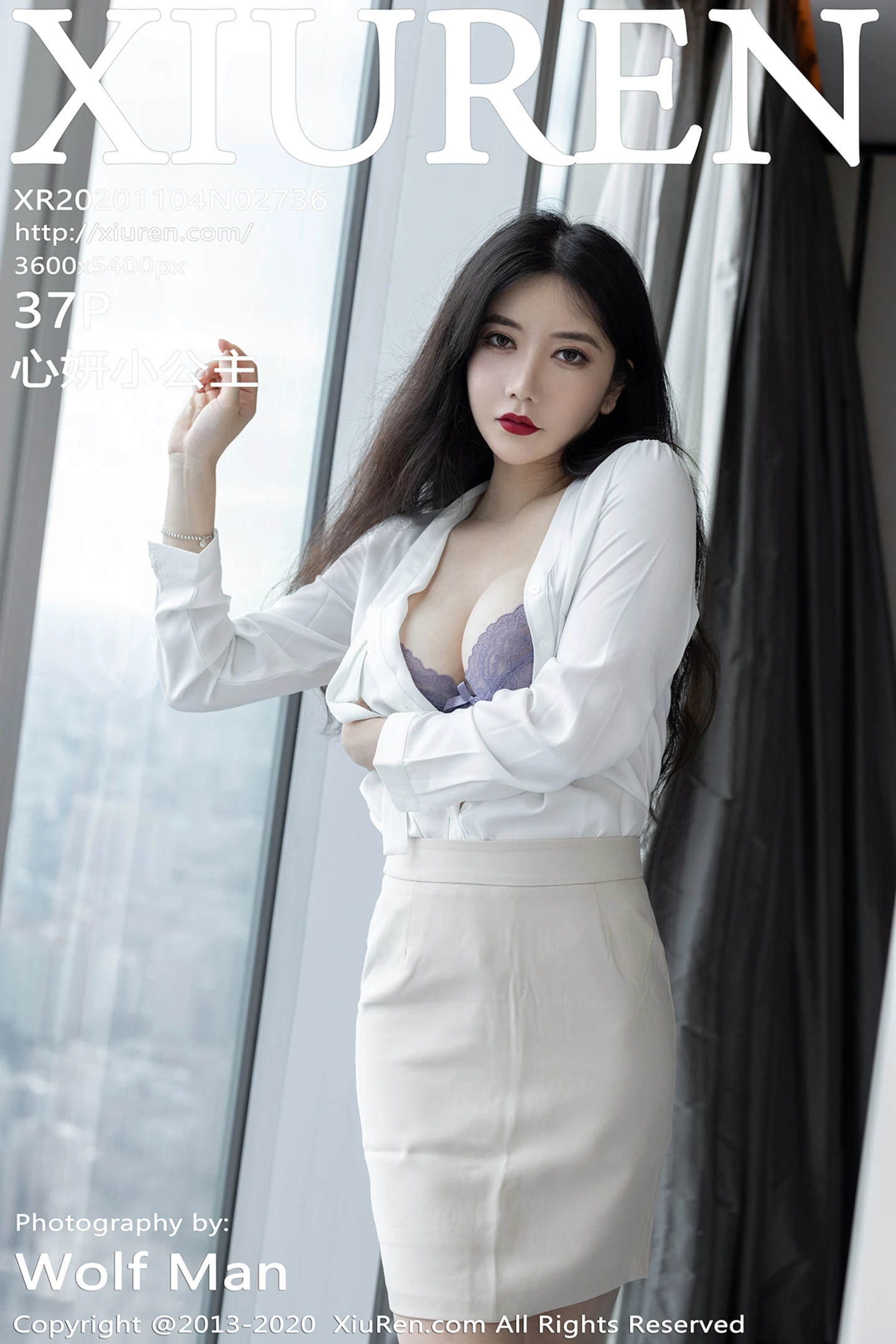 [XiuRen秀人网]No.2736_女神心妍小公主私房床上紫色蕾丝内衣秀惹火身材撩人诱惑写真37P-秀人网 - XiuRen.Space